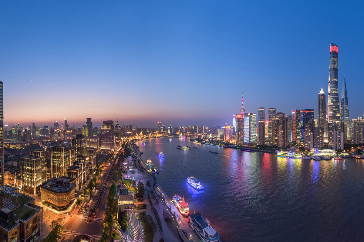 aluminium-print-the-blue-hour-in-shanghai