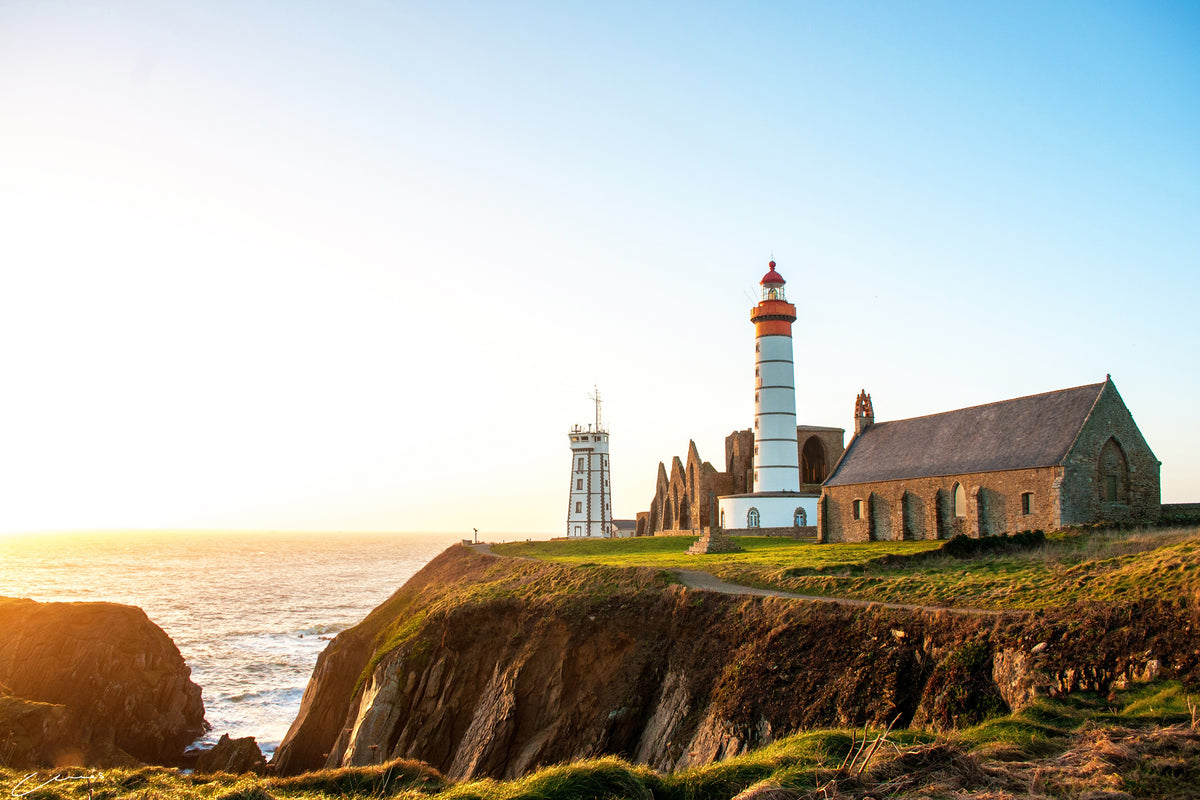 3-piece-acrylic-print-the-lighthouse-at-sunrise