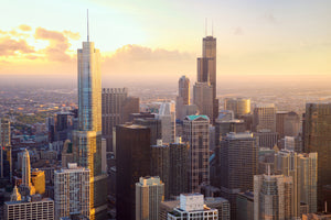 framedposter-print-skyline-chicago