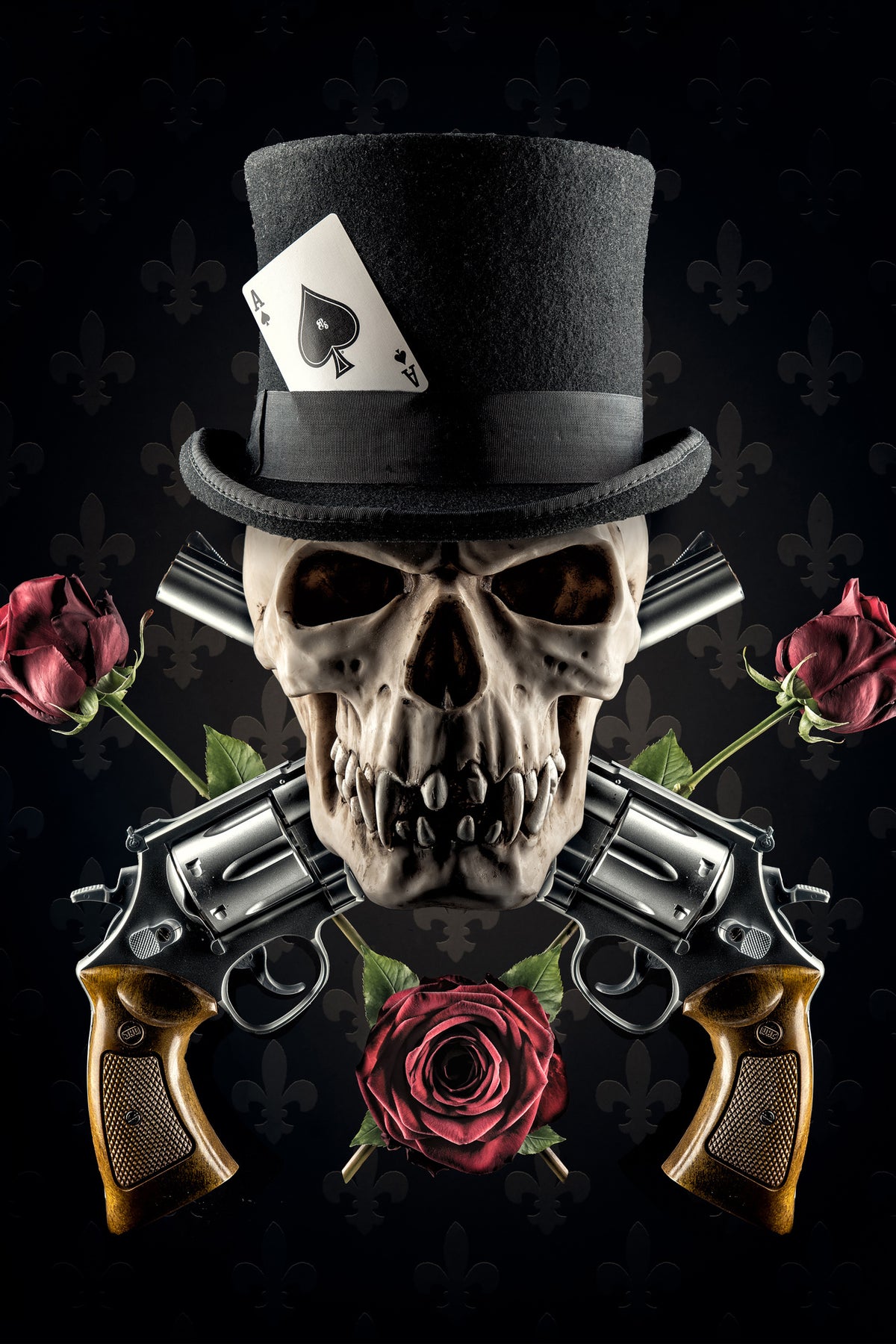 acrylic-print-guns-and-roses