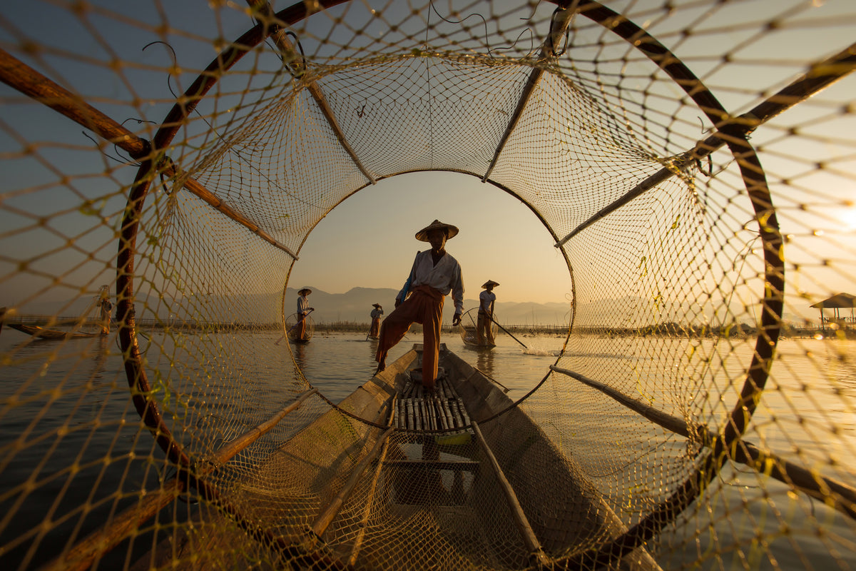 modern-3-piece-acrylic-print-inle-fisherman