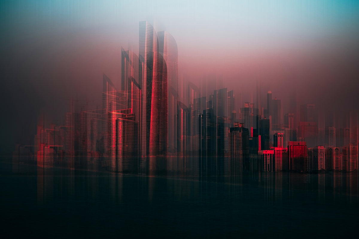 aluminium-print-abu-dhabi-skyline