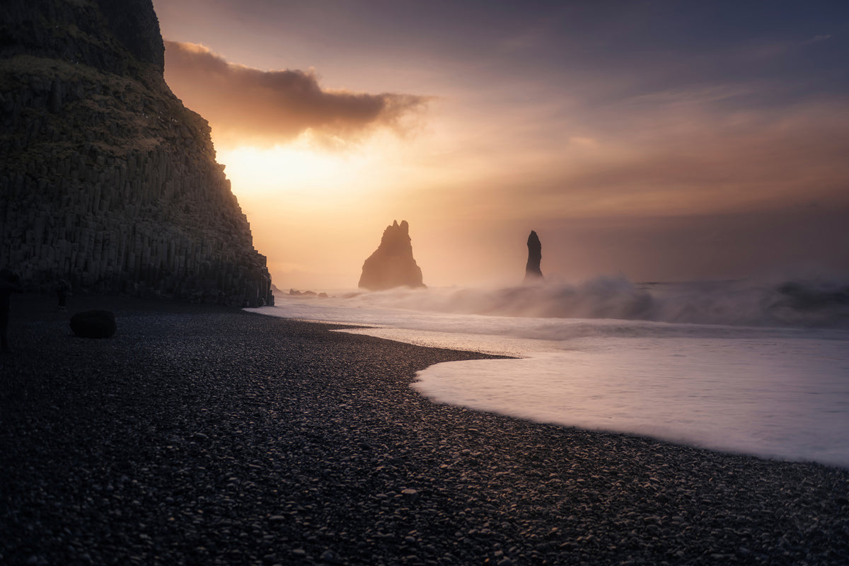 modern-3-piece-acrylic-print-reynisfjara-sunrise