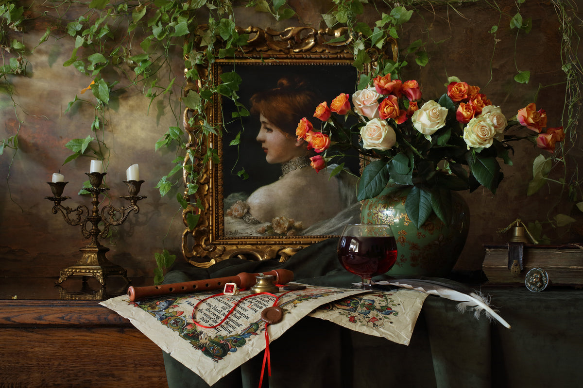 modern-3-piece-acrylic-print-still-life-with-flowers-and-picture