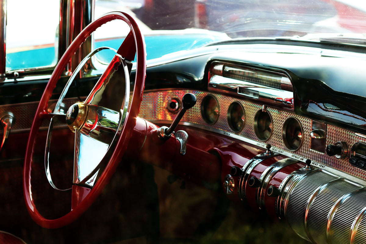 acrylic-print-interior-of-a-vintage-car