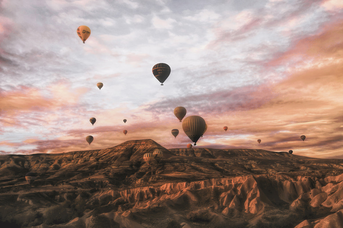 modern-3-piece-aluminium-print-cappodocia-hot-air-balloon