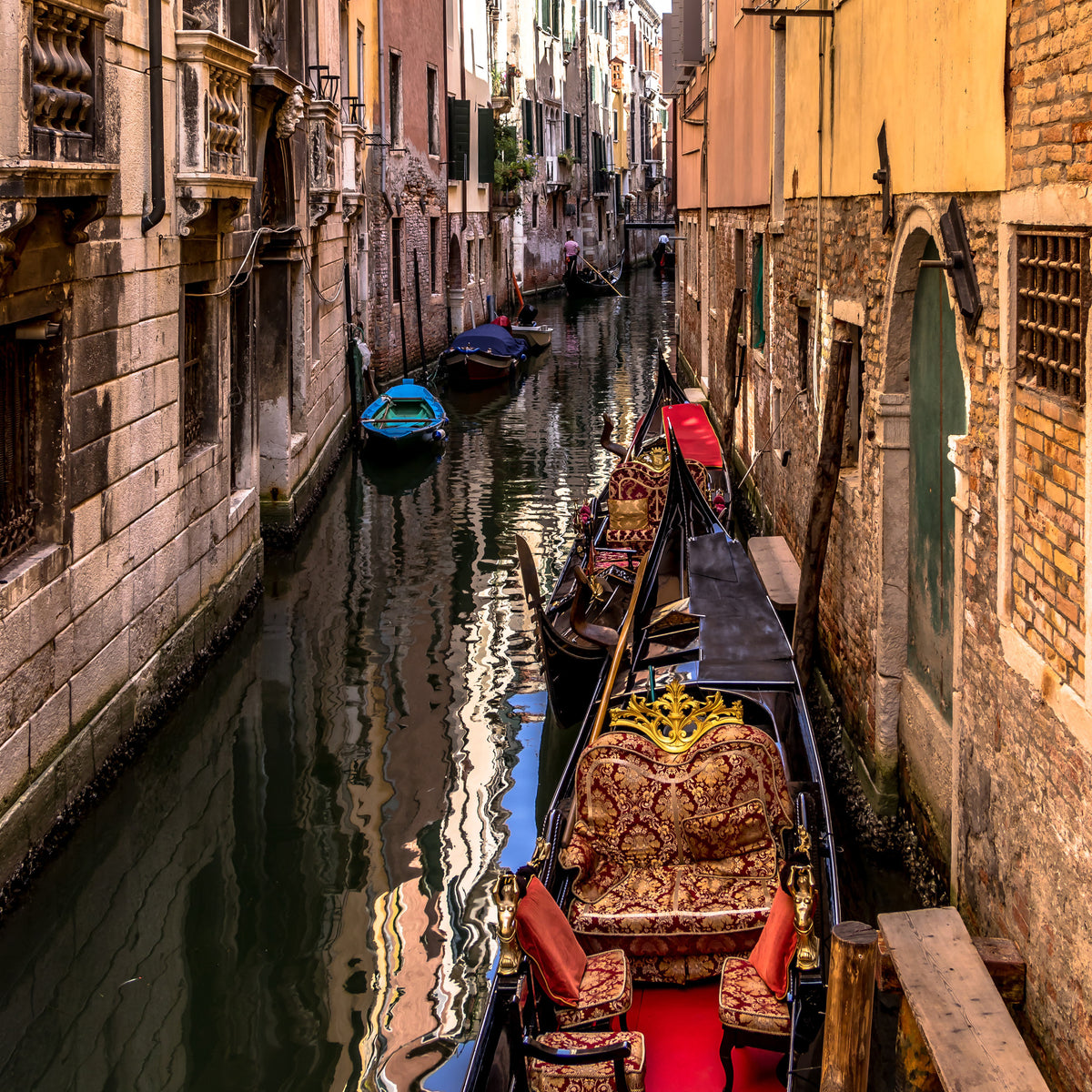 9-piece-canvas-print-the-gondolas-of-venice
