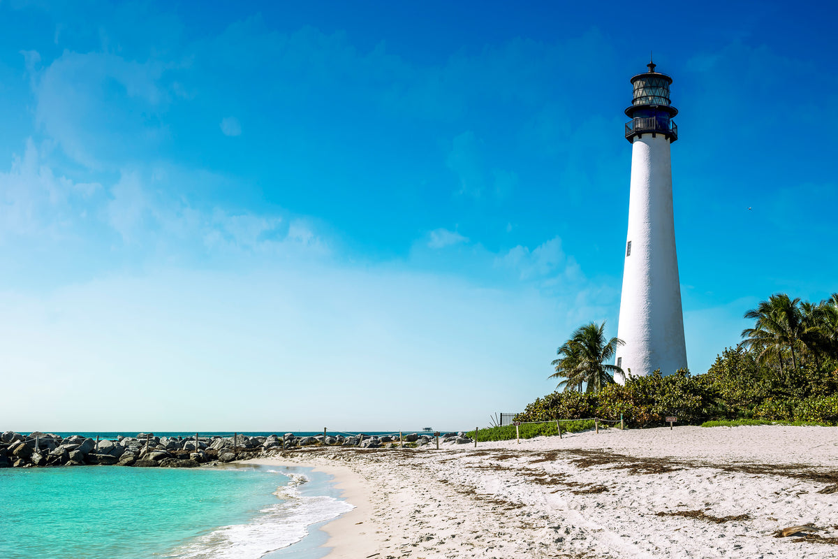 aluminium-print-cape-florida-ligthhouse