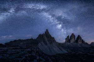 poster-print-stars-in-the-dolomites