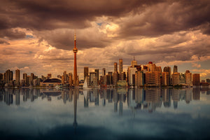 acrylic-print-toronto-at-dusk