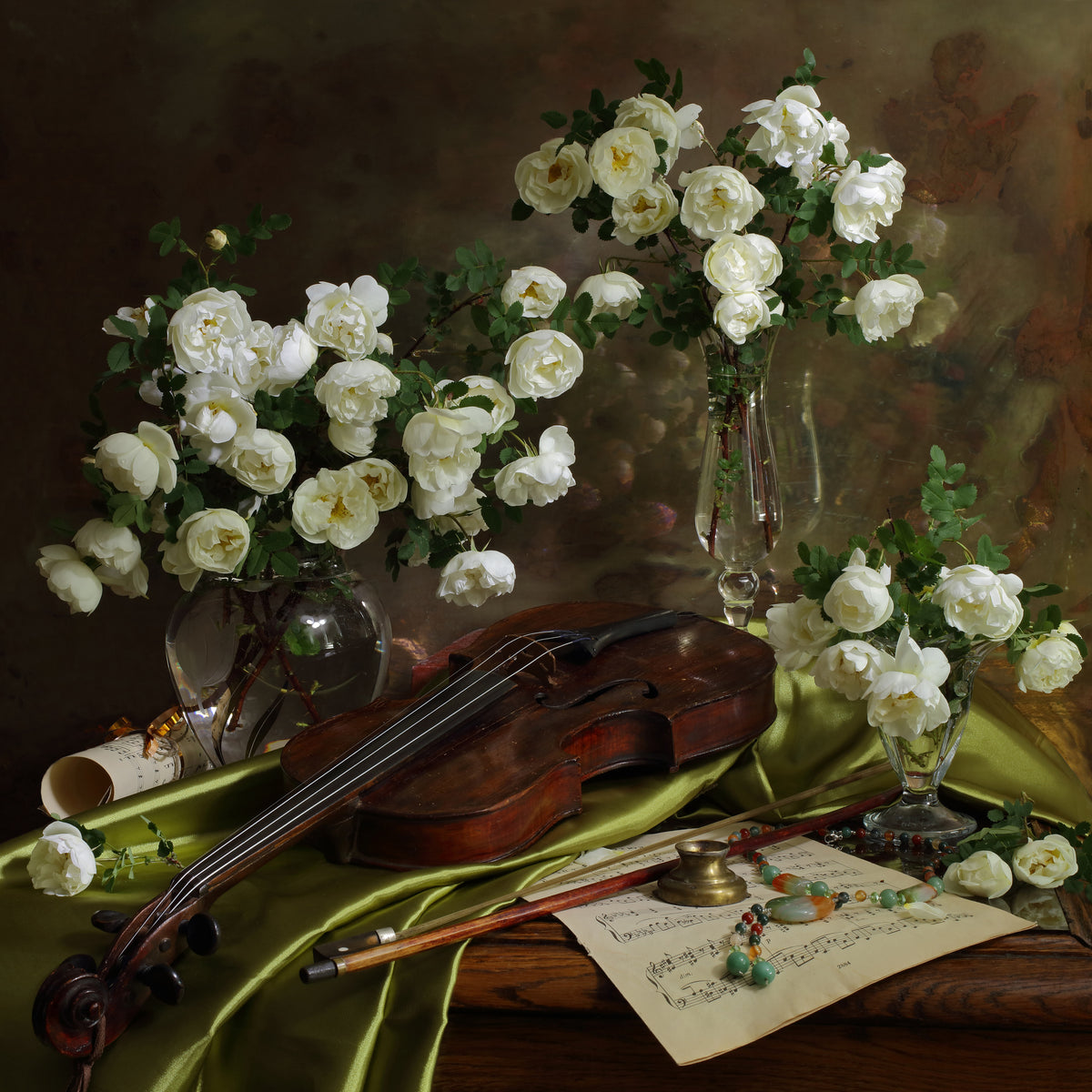 9-piece-acrylic-print-still-life-with-violin-and-flowers