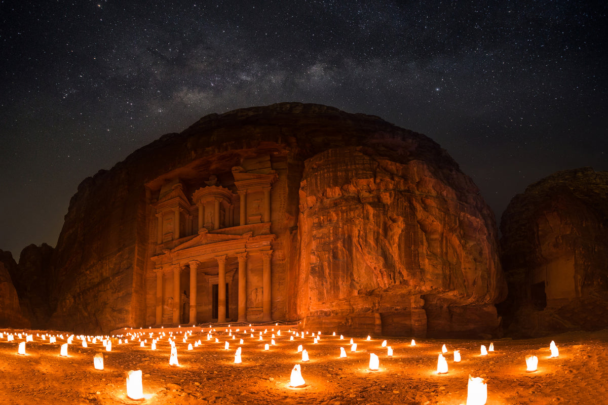 framedcanvas-print-petra-by-night