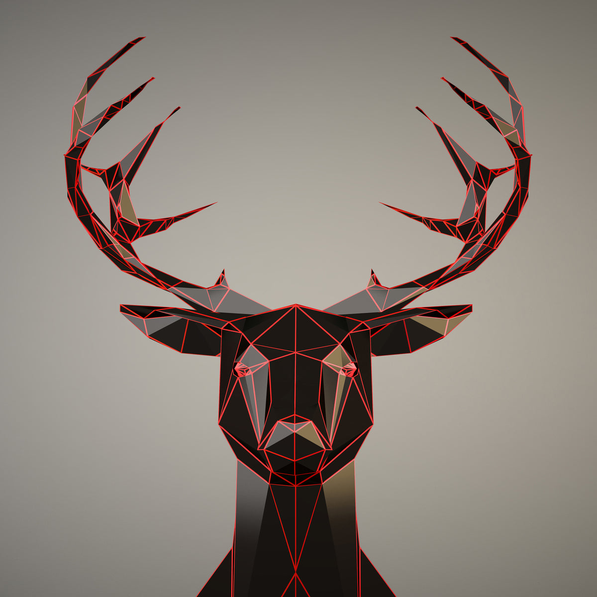 acrylic-print-antlers