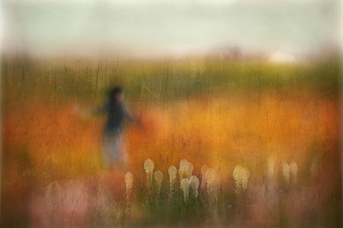 aluminium-print-a-girl-and-bear-grass