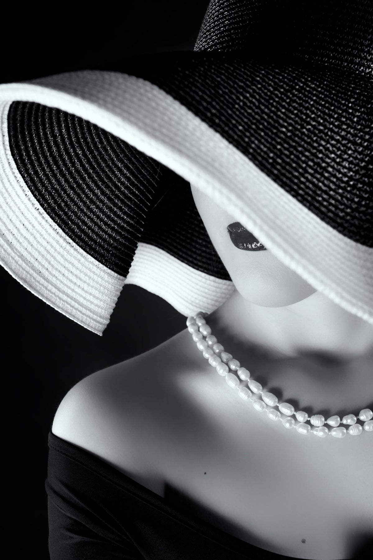 acrylic-print-la-femme-au-chapeau