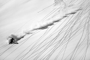 framedposter-print-skiing-powder