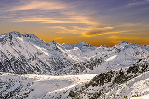 framedposter-print-sunset-in-the-mountains