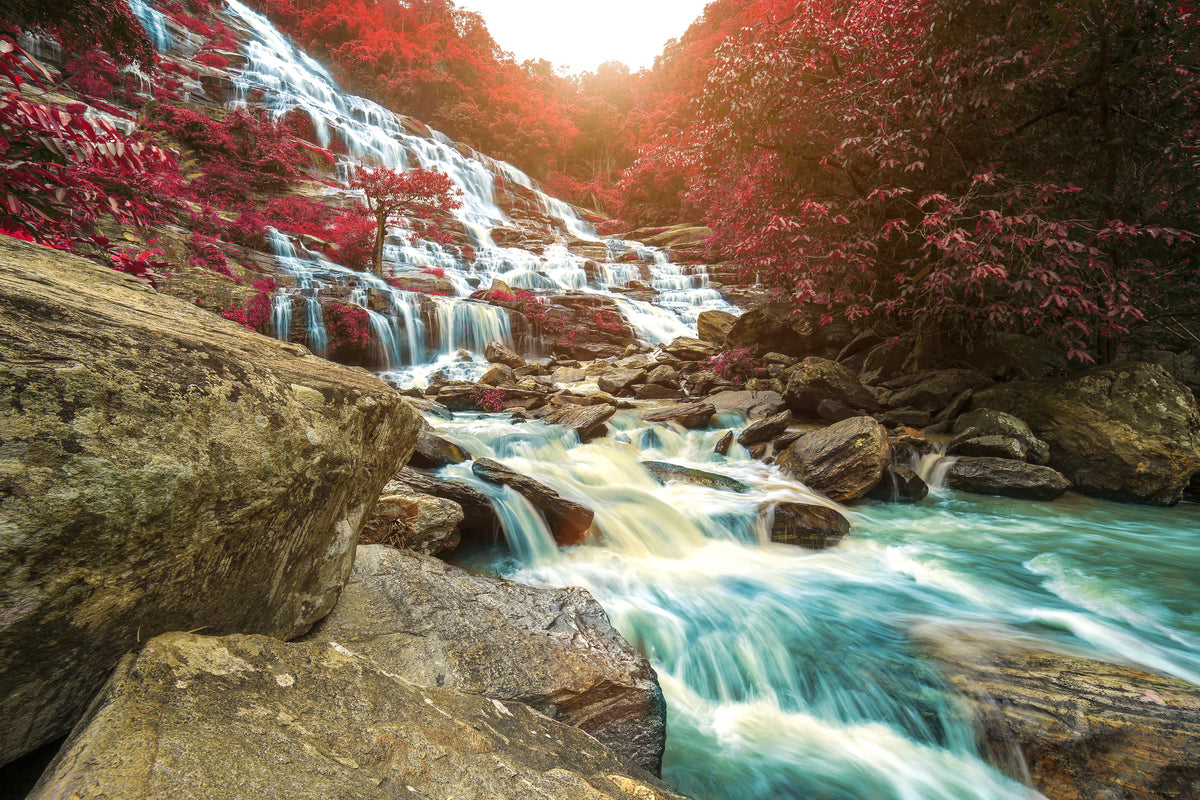 3-piece-acrylic-print-exotic-waterfall