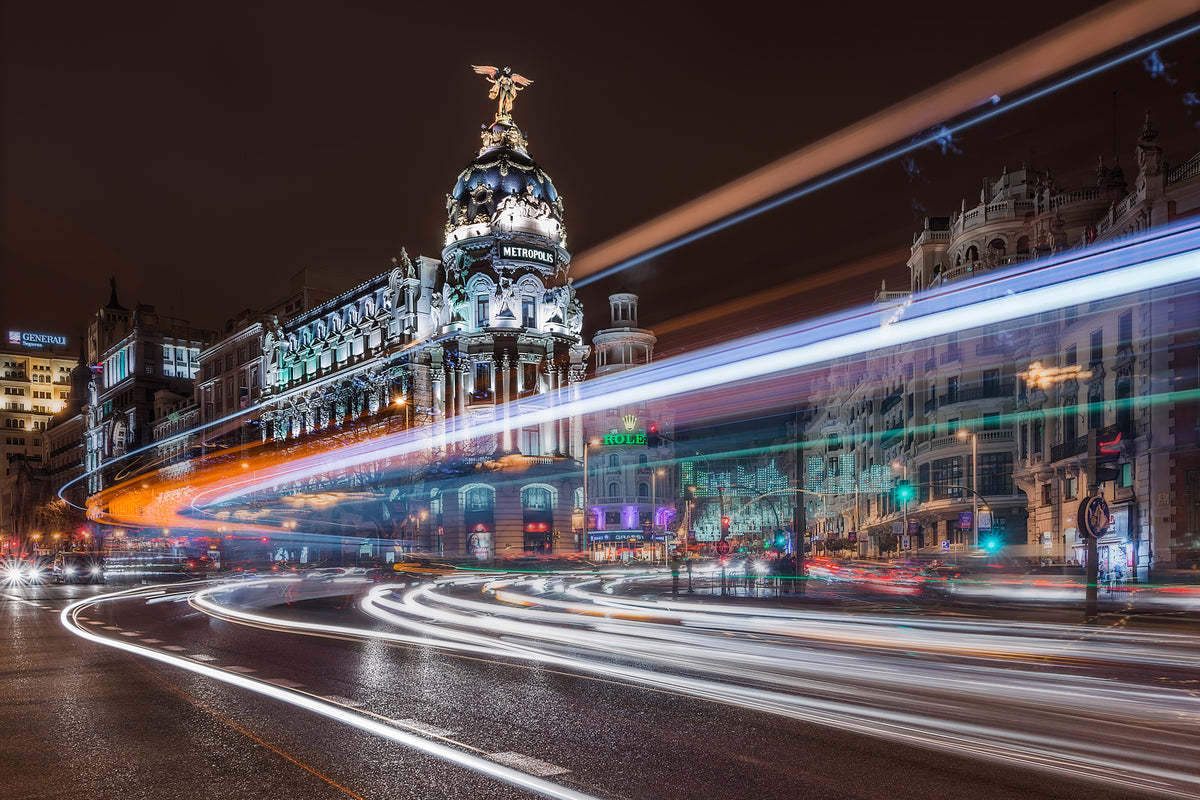 3-piece-aluminium-print-madrid-traffic