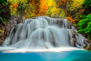 modern-3-piece-aluminium-print-falling-water