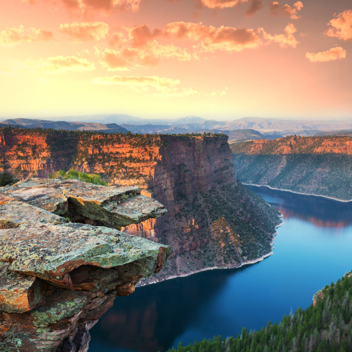 9-piece-canvas-print-sunset-rocky-mountains