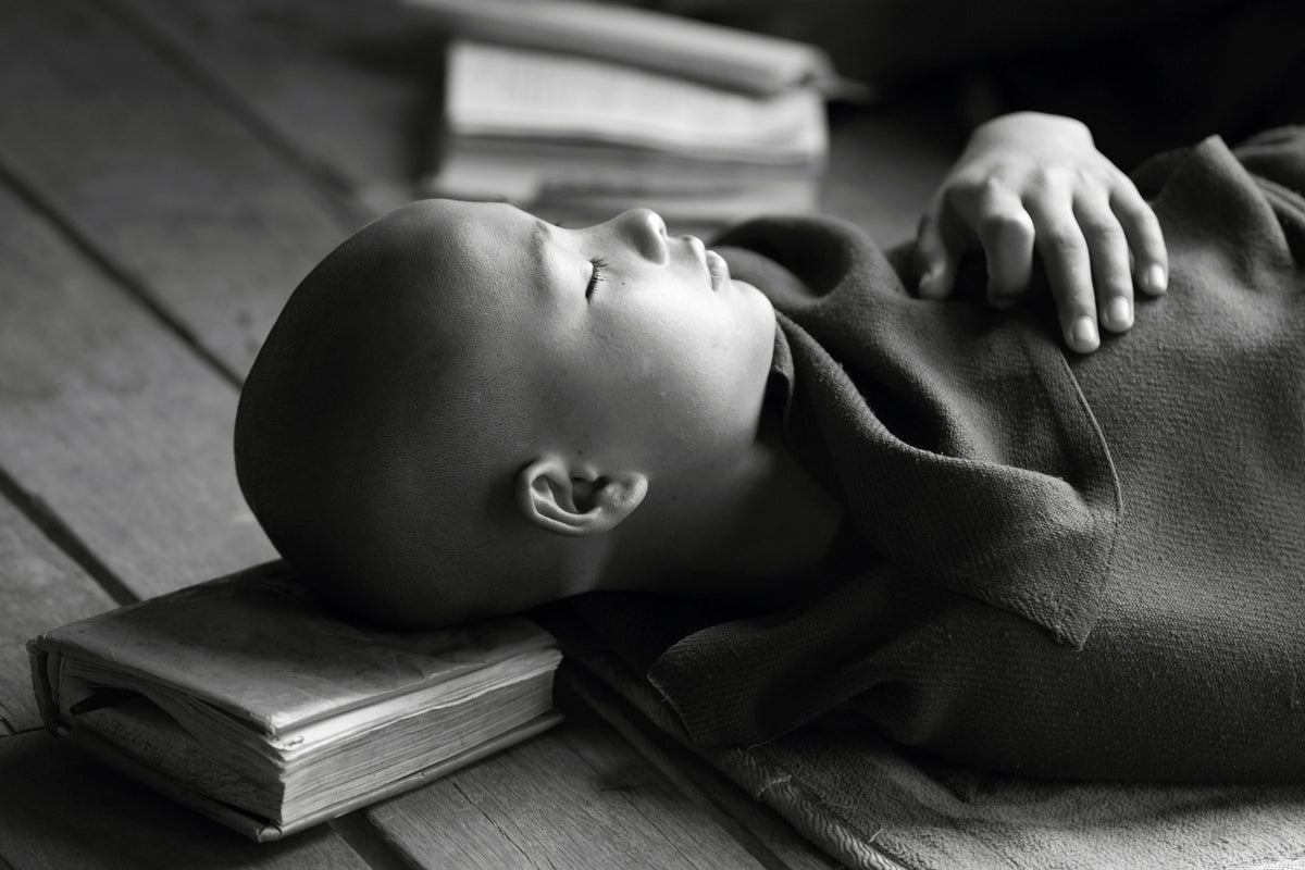 framedposter-print-sleeping-buddha