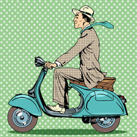 9-piece-canvas-print-pop-art-vespa-driver