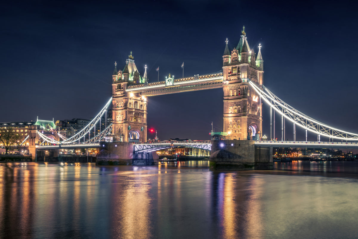 acrylic-print-night-at-the-tower-bridge