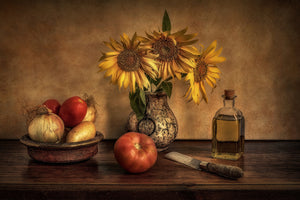 modern-3-piece-acrylic-print-girasoles-en-la-cocina