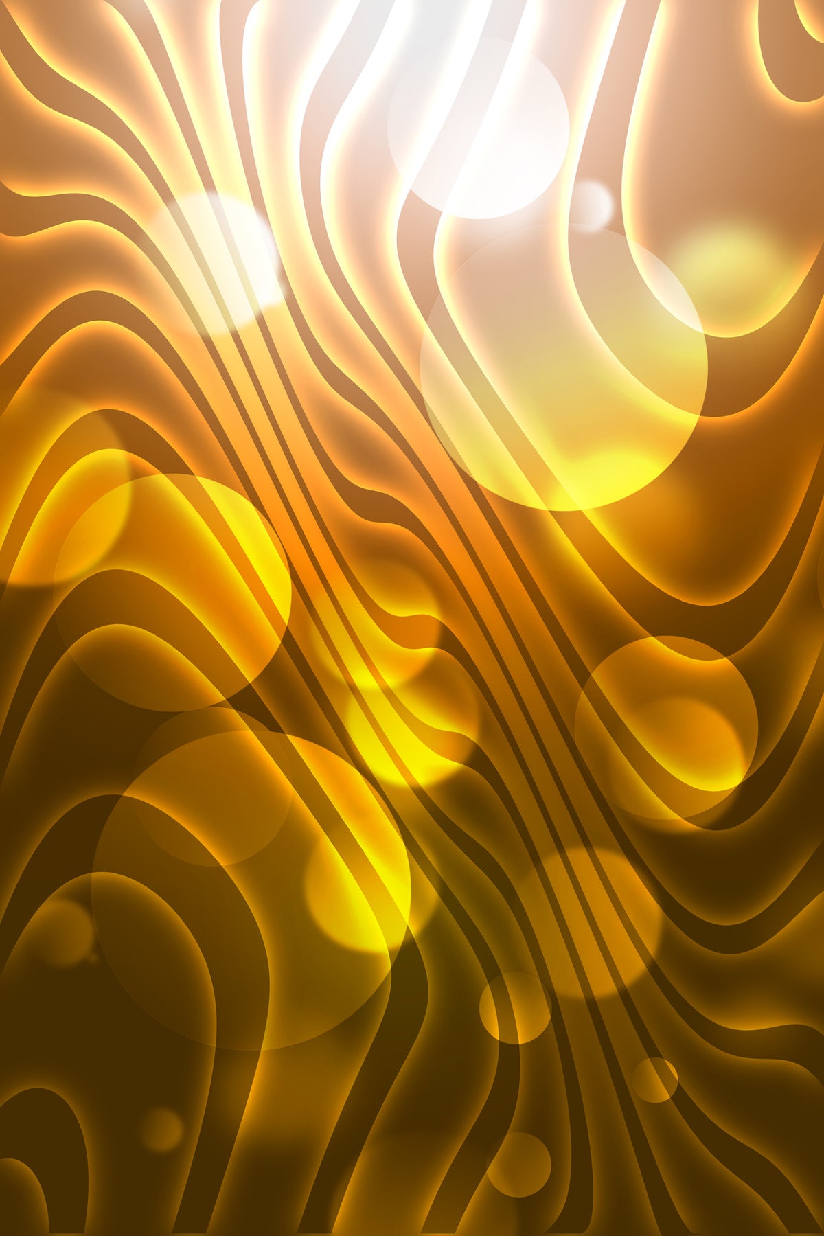 framedposter-print-abstract-spherical-waves