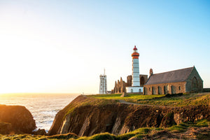 3-piece-aluminium-print-the-lighthouse-at-sunrise