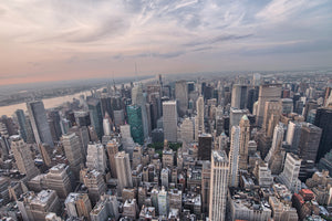 aluminium-print-skyline-view-over-manhattan