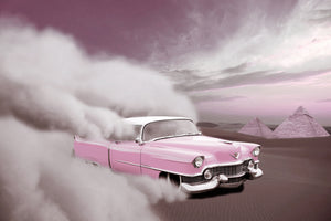 acrylic-print-vintage-car-in-the-desert-sand