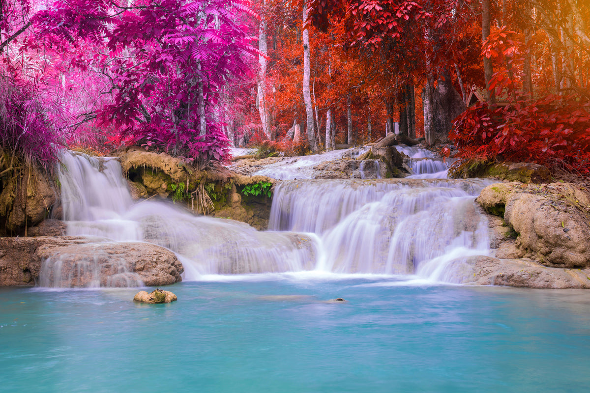 framedposter-print-paradisiacal-waterfall