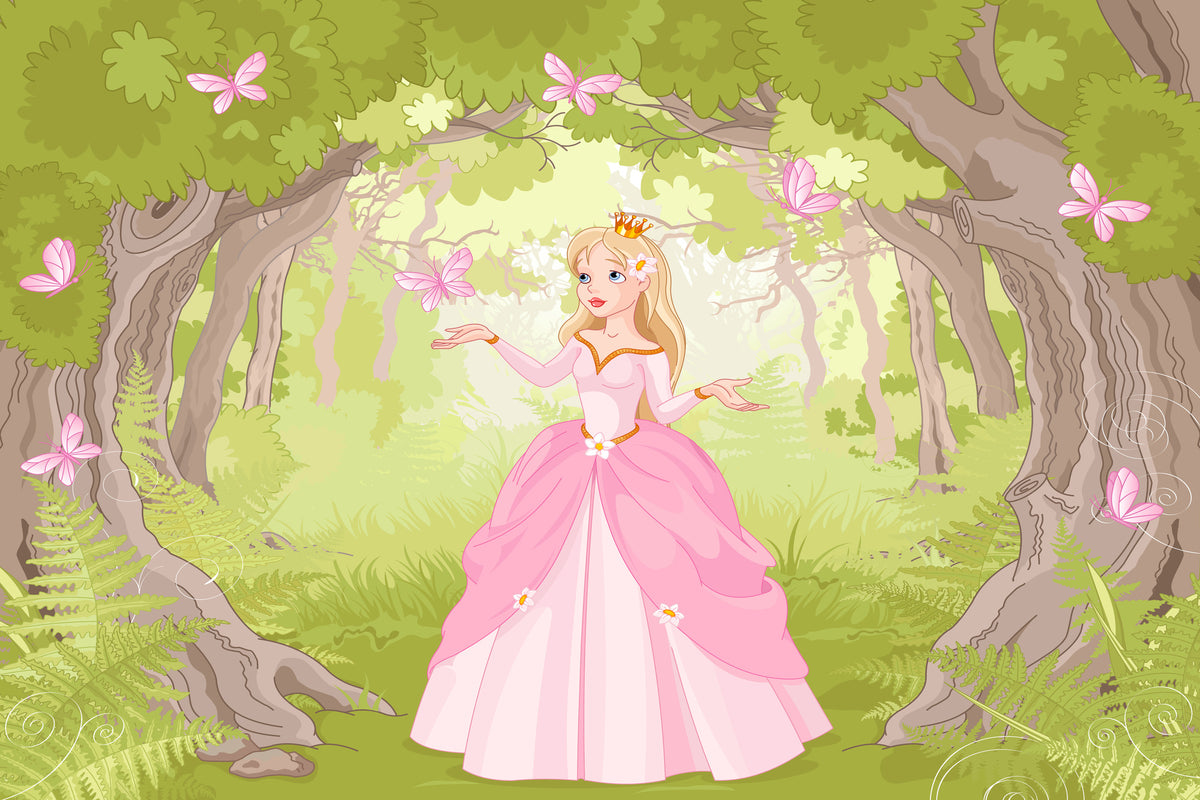 modern-3-piece-canvas-print-princess-in-the-wood